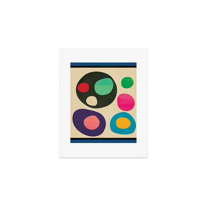 Mid-Century Abstract Balance 11 Art Print Gallery Image 1