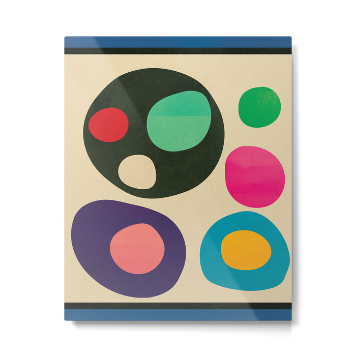 Mid-Century Abstract Balance 11 Metal Print Gallery Image 1