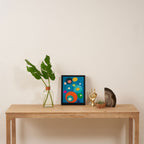 Mid-Century Abstract Balance 14 Framed Canvas Print Gallery Image 4