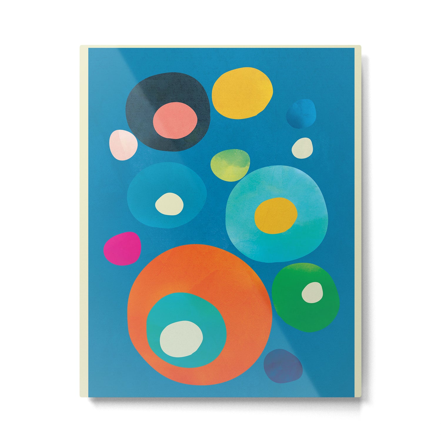 Mid-Century Abstract Balance 14 Metal Print Gallery Image 6