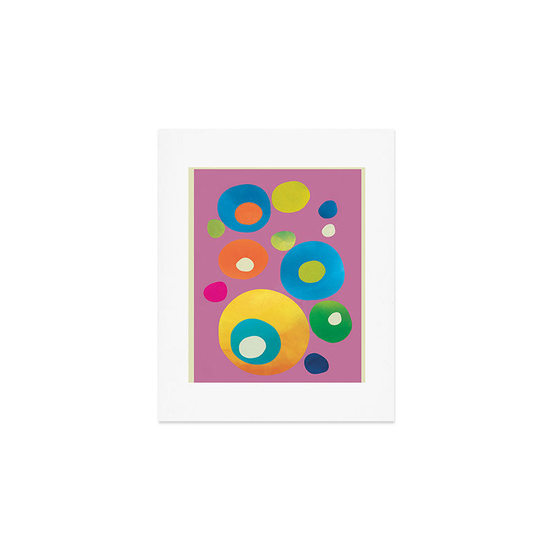 Mid-Century Abstract Balance 15 Art Print Gallery Image 1