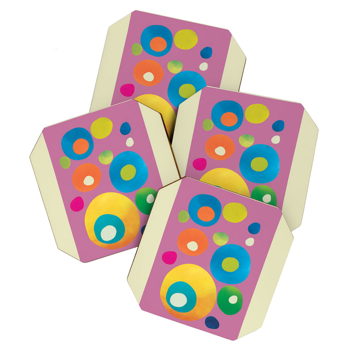 Mid-Century Abstract Balance 15 Coaster Gallery Image 1