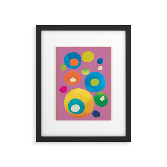 Mid-Century Abstract Balance 15 Framed Art Print Gallery Image 1