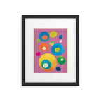Mid-Century Abstract Balance 15 Framed Art Print Gallery Image 5