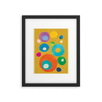 Mid-Century Abstract Balance 16 Framed Art Print Gallery Image 5
