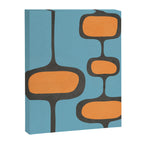 Mid-Century Modern Abstract Art 17 Canvas Print Gallery Image 6