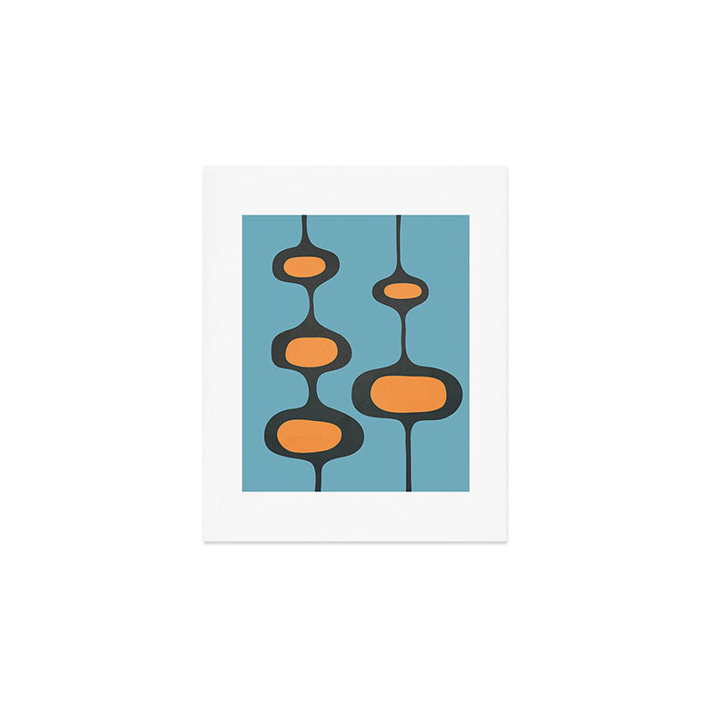 Mid-Century Modern Abstract Art 18 Art Print Gallery Image 1