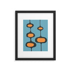 Mid-Century Modern Abstract Art 18 Framed Art Print Gallery Image 5