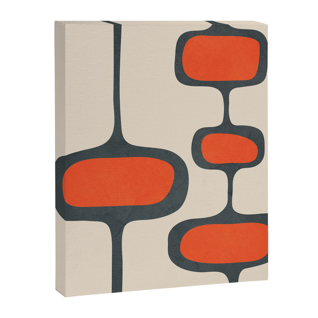 Mid-Century Modern Abstract Art 27 Canvas Print Gallery Image 6