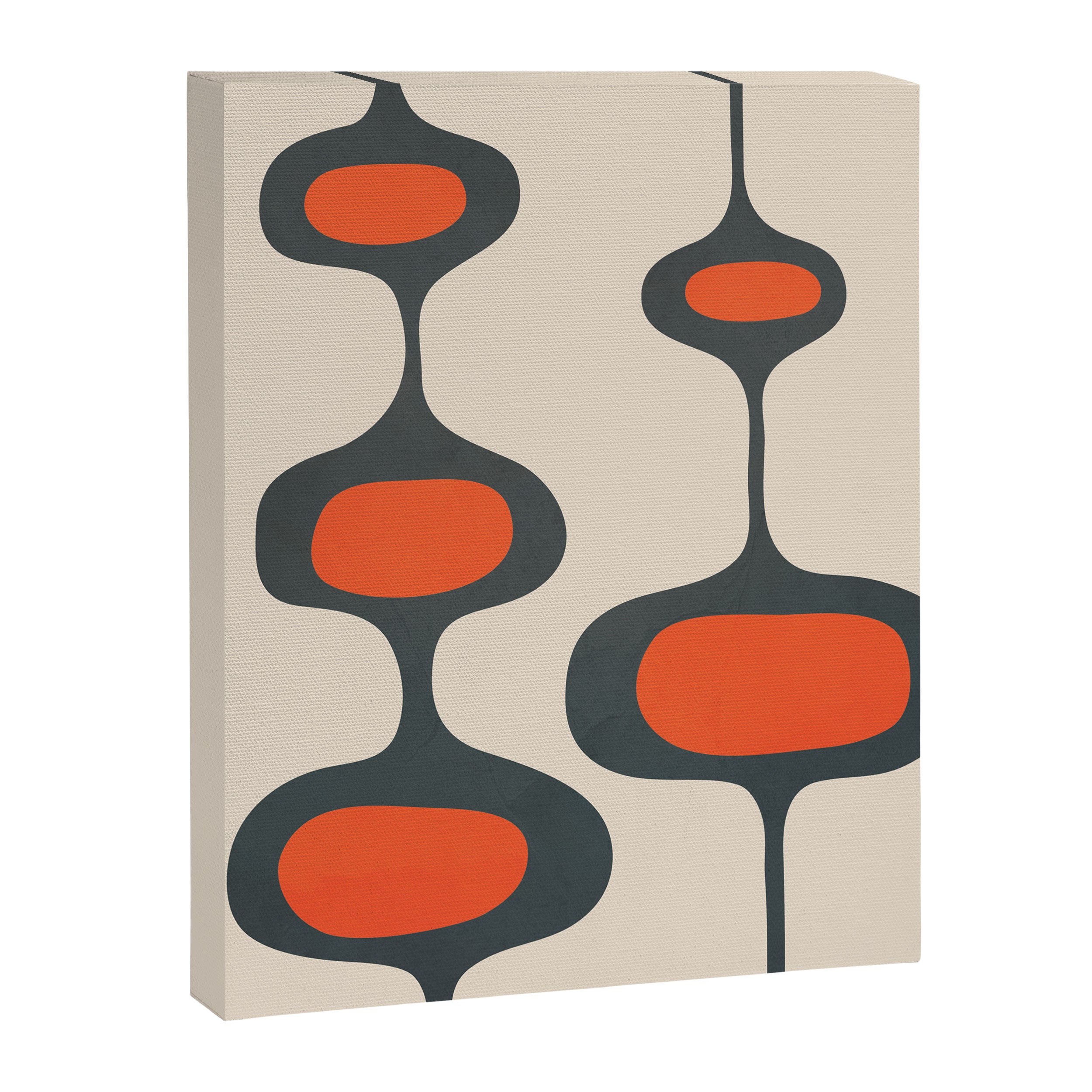 Mid-Century Modern Abstract Art 28 Canvas Print Gallery Image 6