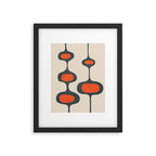 Mid-Century Modern Abstract Art 28 Framed Art Print Gallery Image 5