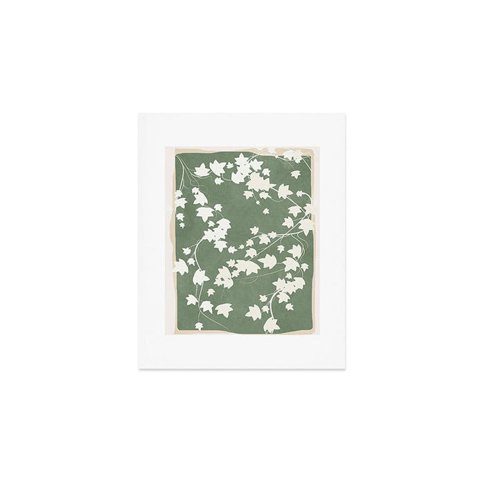 Minimal Abstract Leaves 12 Art Print Gallery Image 1