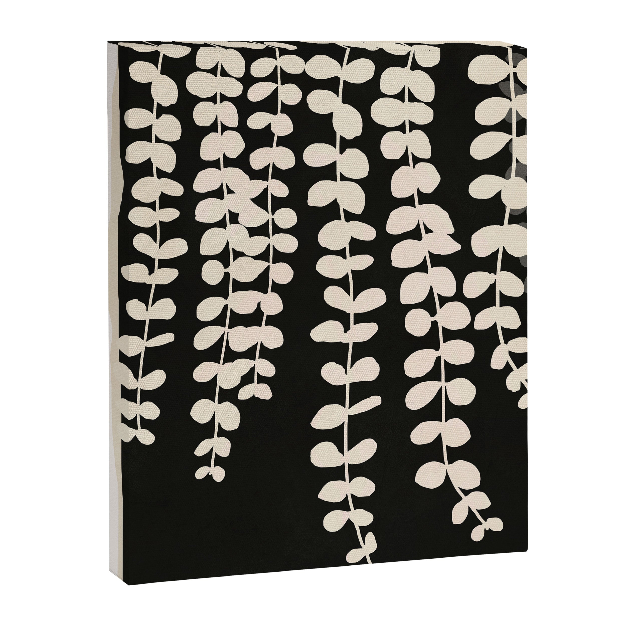 Minimal Abstract Leaves 17 Canvas Print Gallery Image 6