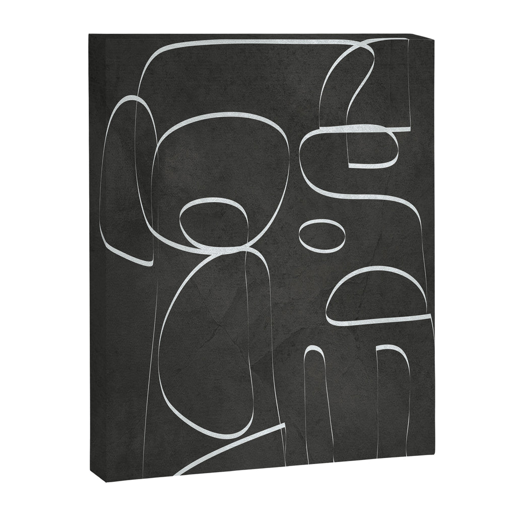 Minimal Abstract Line II Canvas Print Gallery Image 6