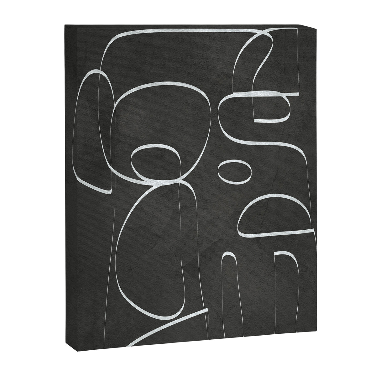 Minimal Abstract Line II Canvas Print Gallery Image 6
