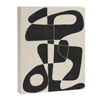 Minimal Abstract Noir Canvas Print Gallery Image 6