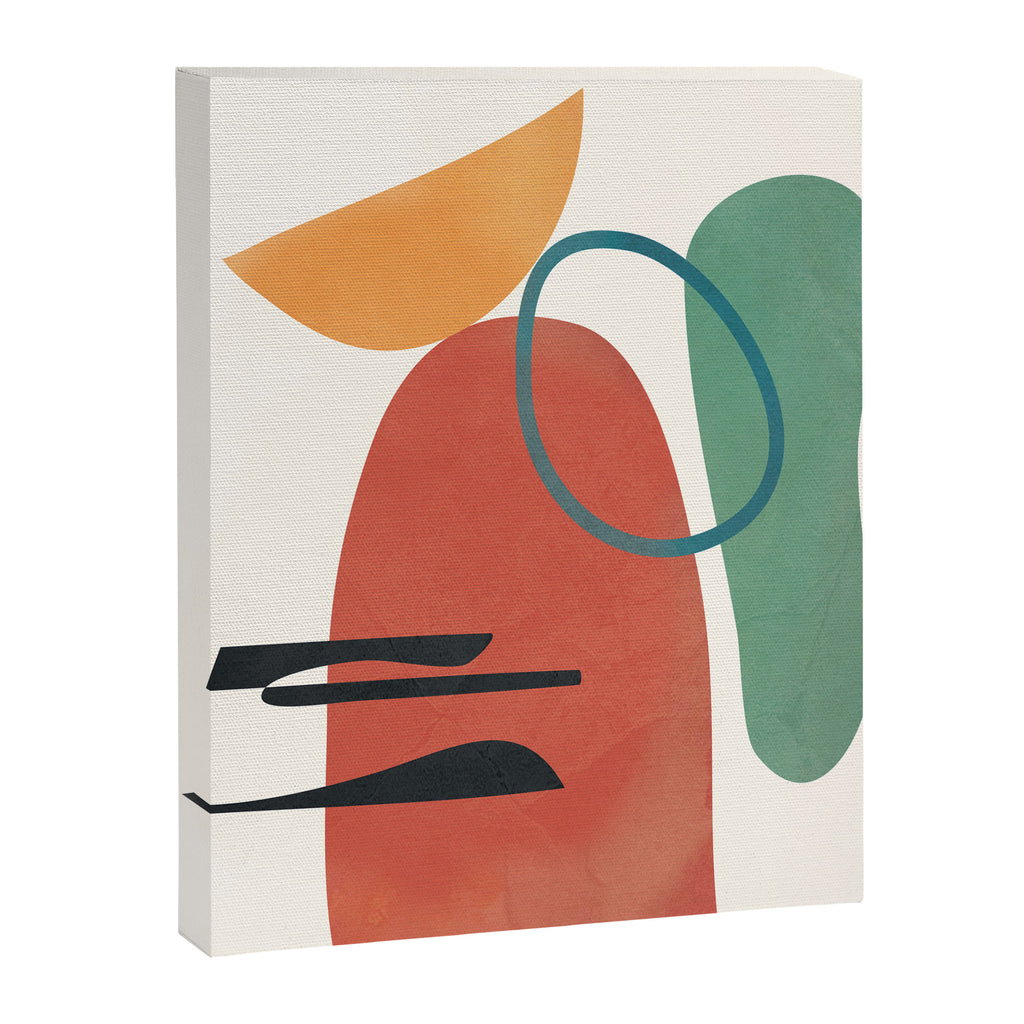 Minimal Abstract Shapes No.41 Canvas Print Gallery Image 6