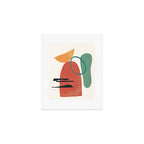 Minimal Abstract Shapes No.41 Art Print Gallery Image 1
