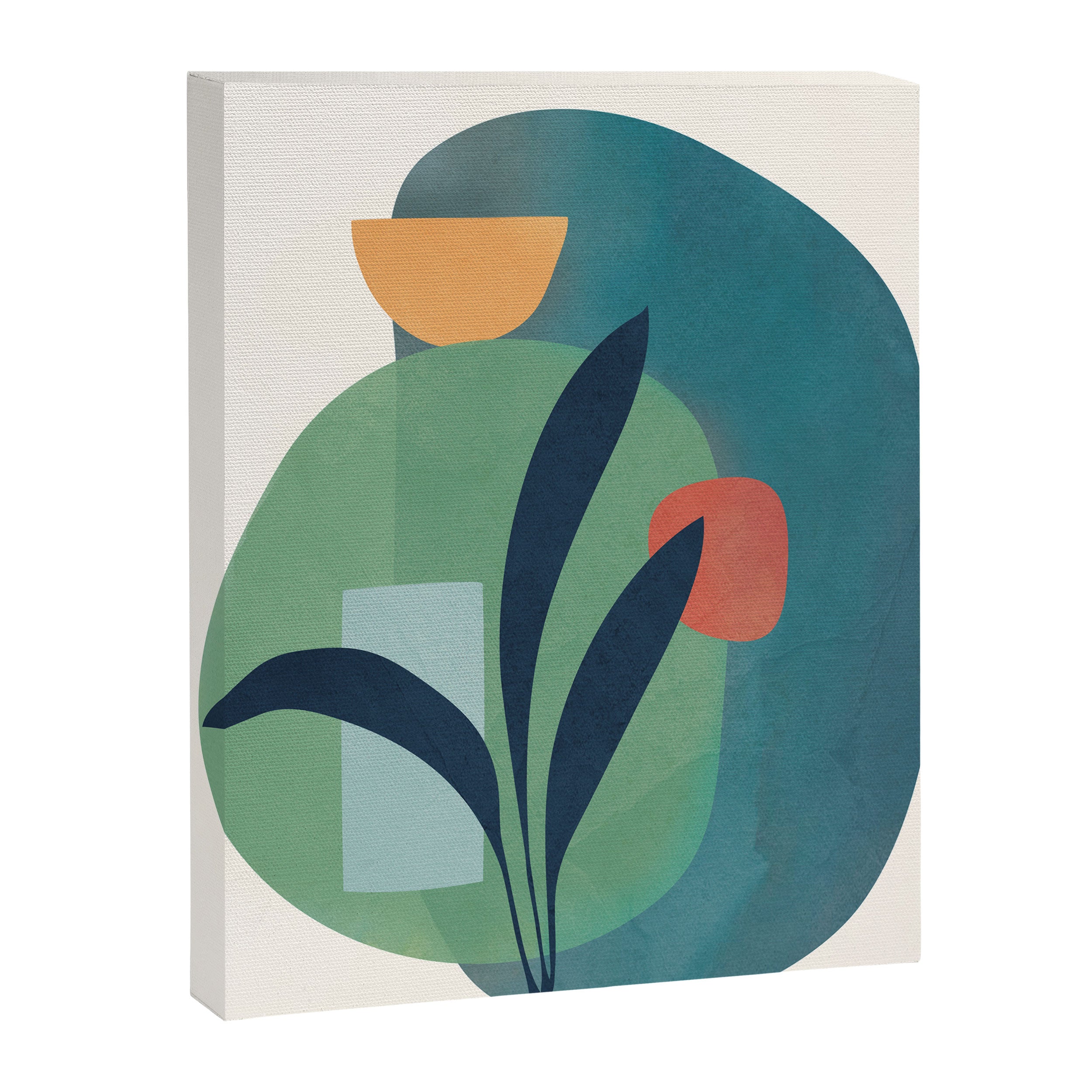 Minimal Abstract Shapes No.42 Canvas Print Gallery Image 6