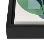 Minimal Abstract Shapes No.42 Framed Canvas Print Gallery Image 3