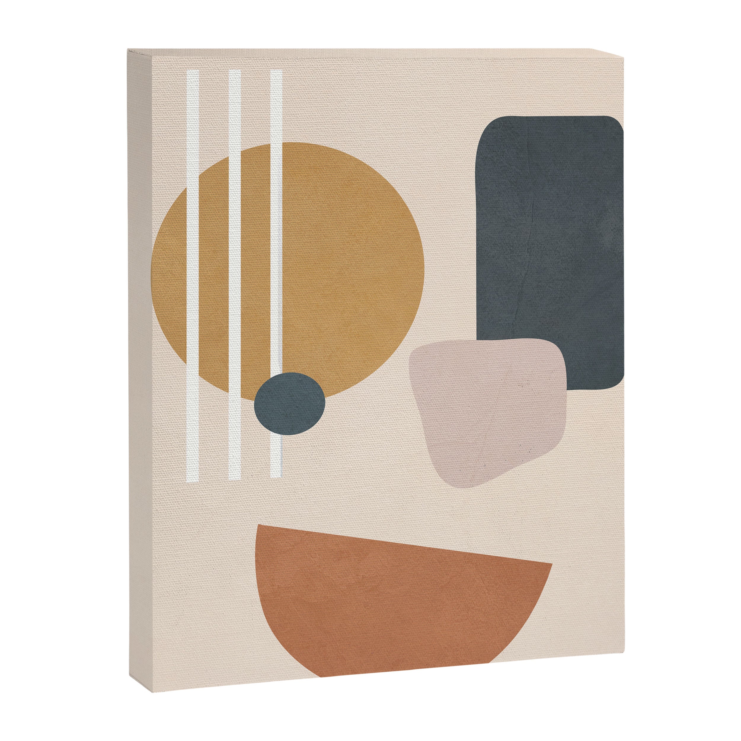 Minimal Abstract Shapes No.58 Canvas Print Gallery Image 6