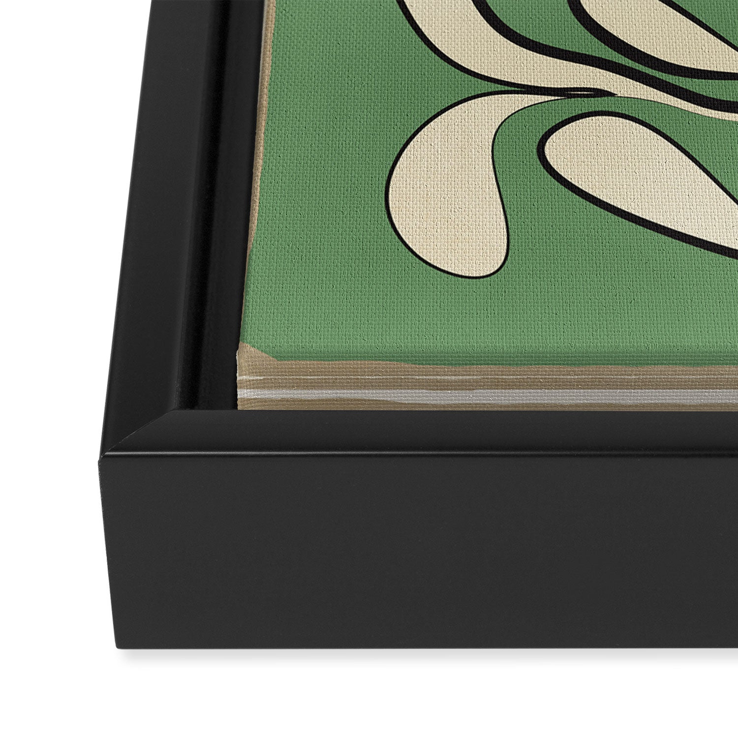Minimal Abstraction 2 Framed Canvas Print Gallery Image 3