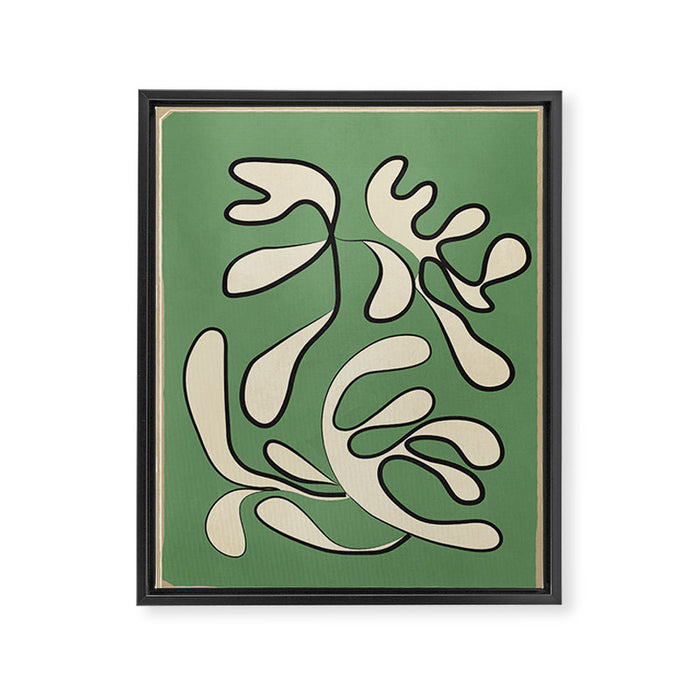 Minimal Abstraction 2 Framed Canvas Print Gallery Image 1