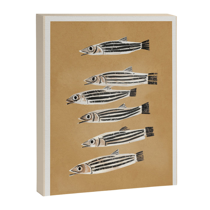 Minimal Fish Study Canvas Print Gallery Image 1