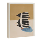 Minimal Penguin Stack Canvas Print Gallery Image 6