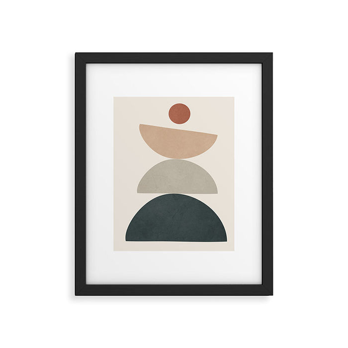 Minimal Shapes No 33 Framed Art Print Gallery Image 1