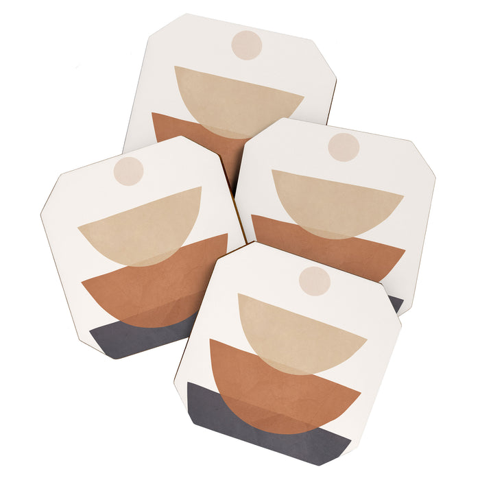  Minimal Shapes No 39 Coaster Gallery Image 1