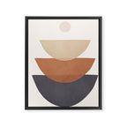  Minimal Shapes No 39 Framed Canvas Print Gallery Image 6