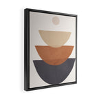  Minimal Shapes No 39 Framed Canvas Print Gallery Image 2
