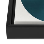  Minimal Shapes No.34 Framed Canvas Print Gallery Image 3