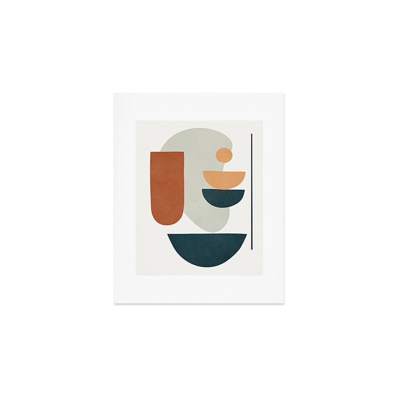  Minimal Shapes No.35 Art Print Gallery Image 1