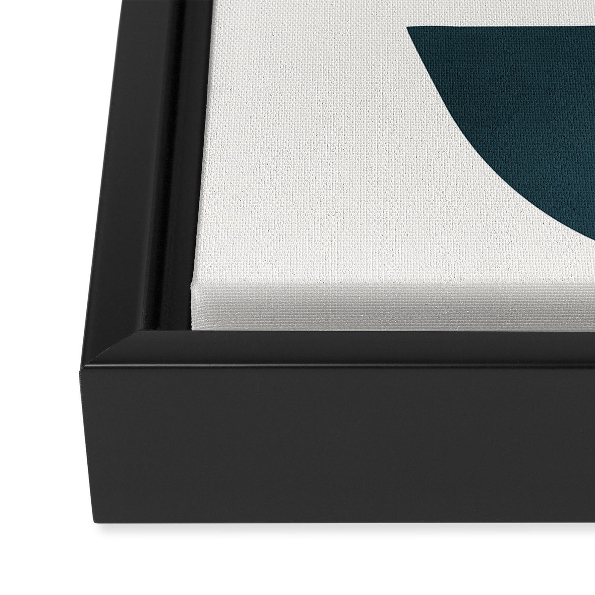  Minimal Shapes No.35 Framed Canvas Print Gallery Image 3