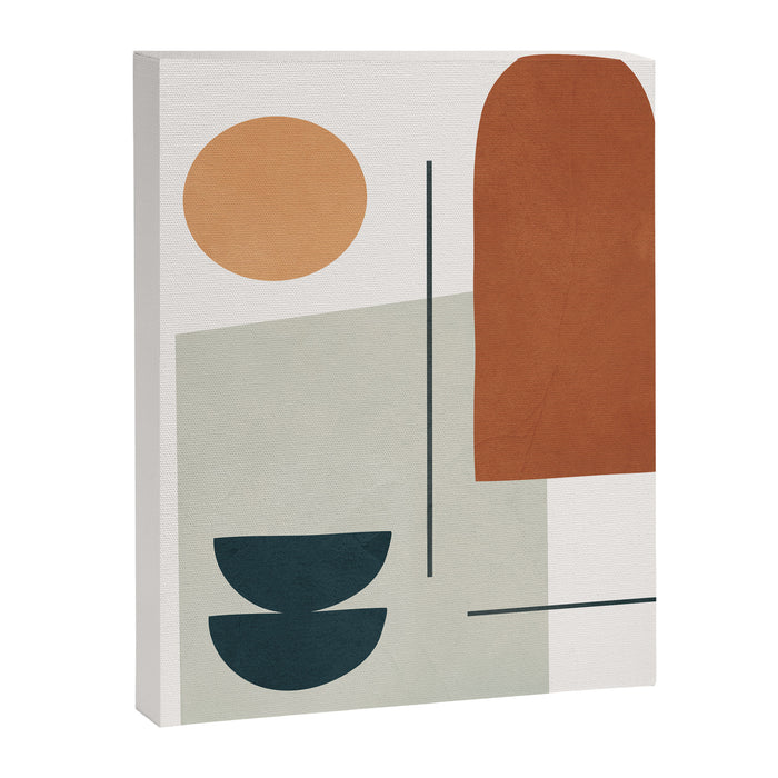  Minimal Shapes No.38 Canvas Print Gallery Image 1