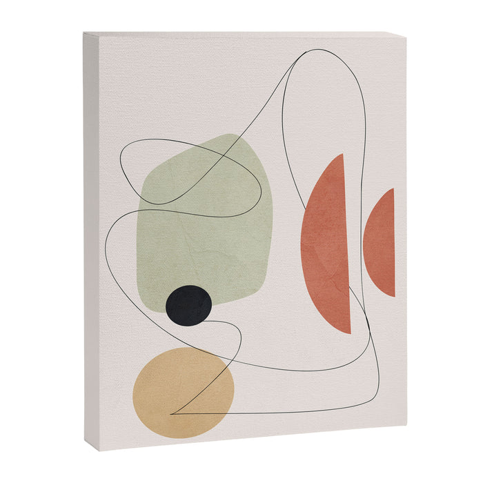 Minimal Shapes No.50 Canvas Print Gallery Image 1