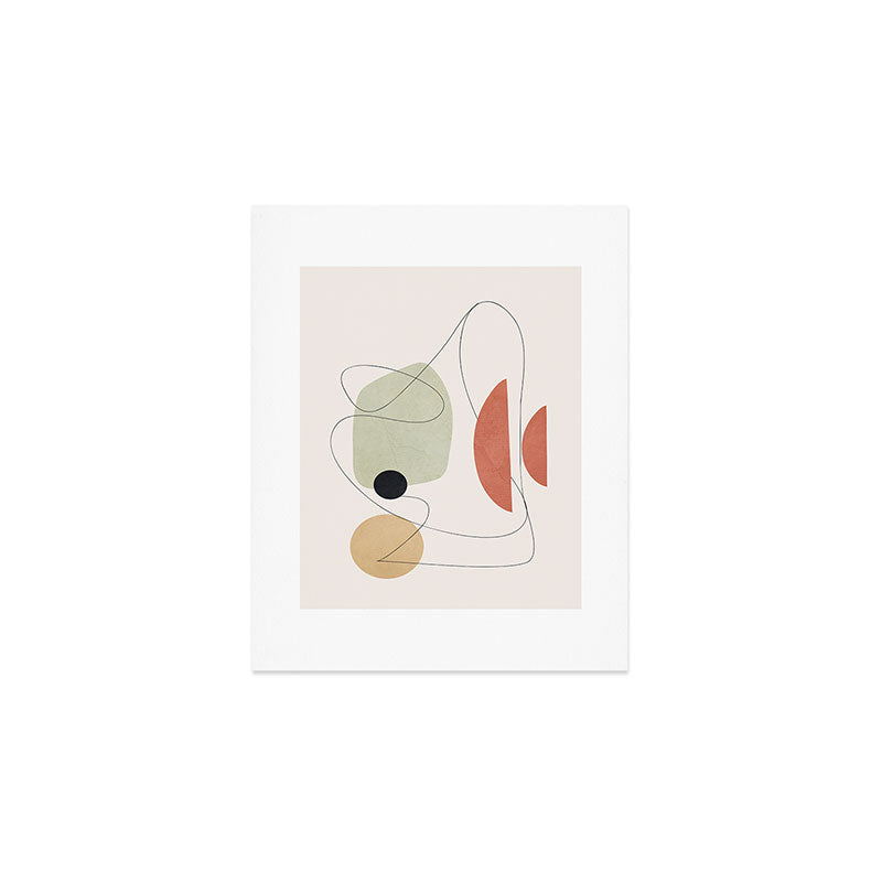 Minimal Shapes No.50 Art Print Gallery Image 1