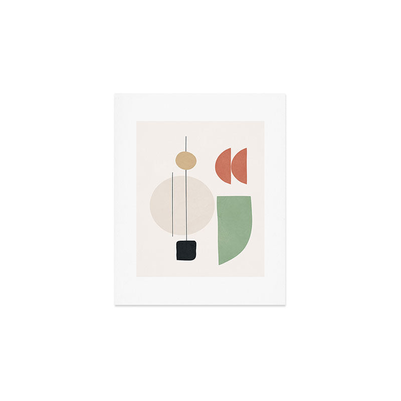 Minimal Shapes No.57 Art Print Gallery Image 1