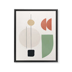 Minimal Shapes No.57 Framed Canvas Print Gallery Image 6