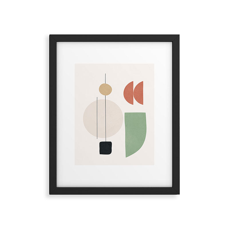 Minimal Shapes No.57 Framed Art Print Gallery Image 5