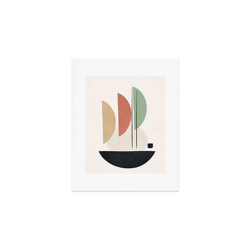 Minimal Shapes No.59 Art Print Gallery Image 1