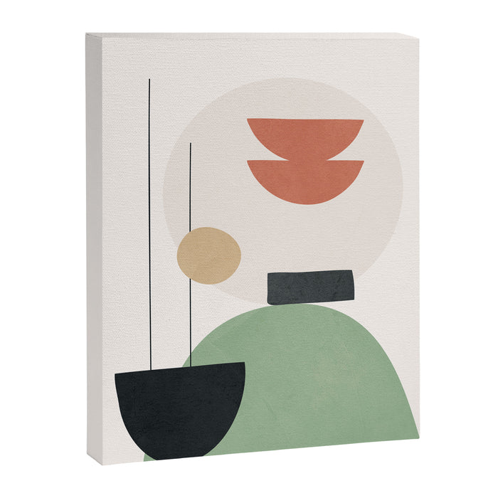 Minimal Shapes No.60 Canvas Print Gallery Image 1