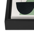 Minimal Shapes No.60 Framed Canvas Print Gallery Image 3