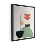 Minimal Shapes No.60 Framed Canvas Print Gallery Image 2
