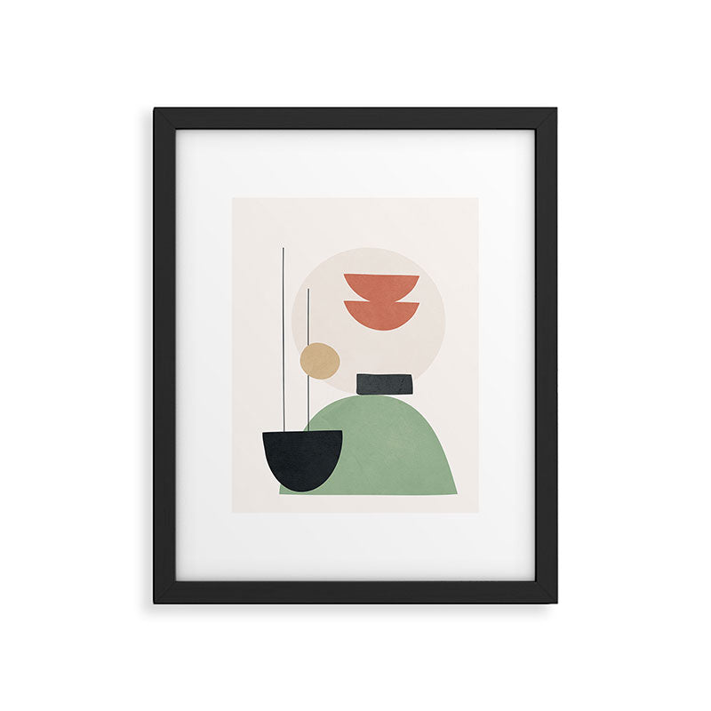 Minimal Shapes No.60 Framed Art Print Gallery Image 4