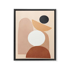 Minimal Shapes No.70 Framed Canvas Print Gallery Image 6