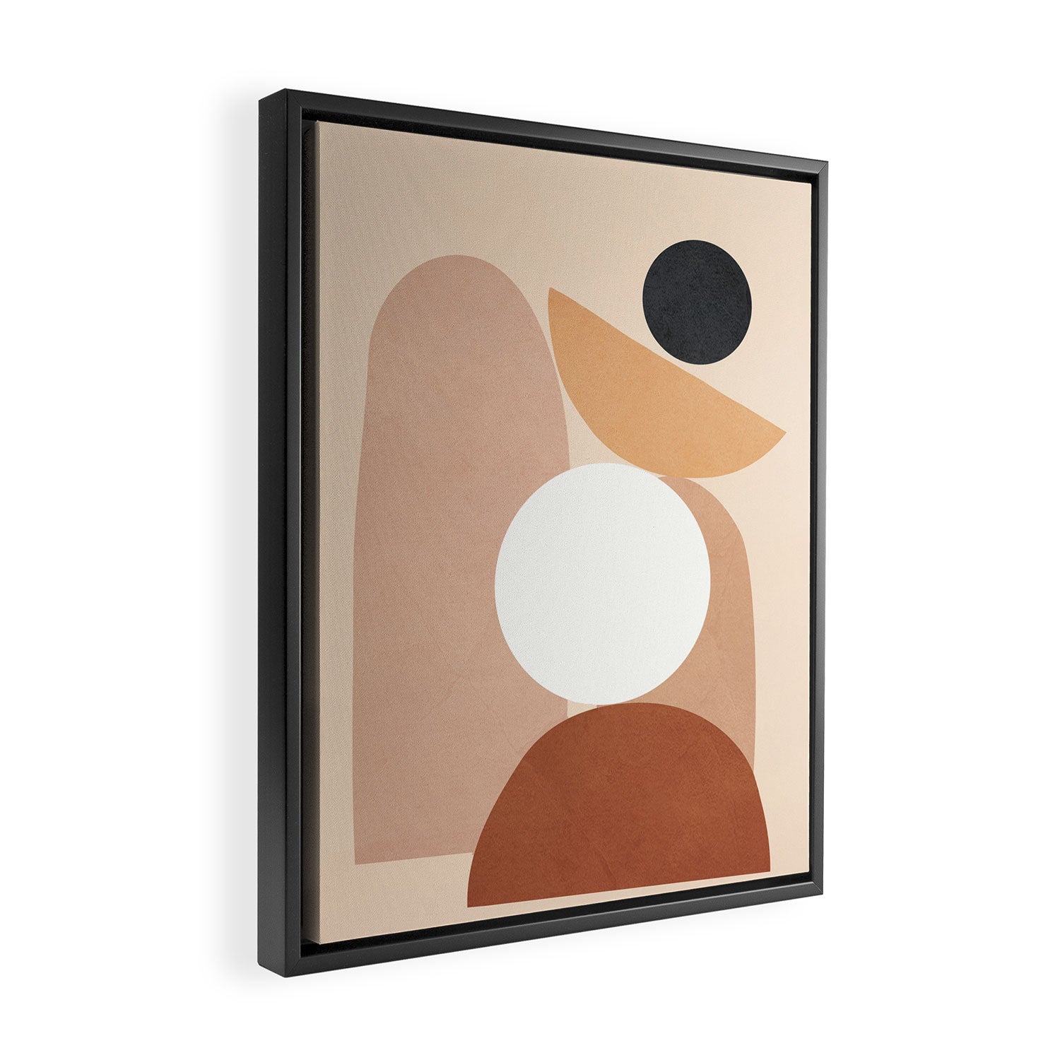 Minimal Shapes No.70 Framed Canvas Print Gallery Image 2