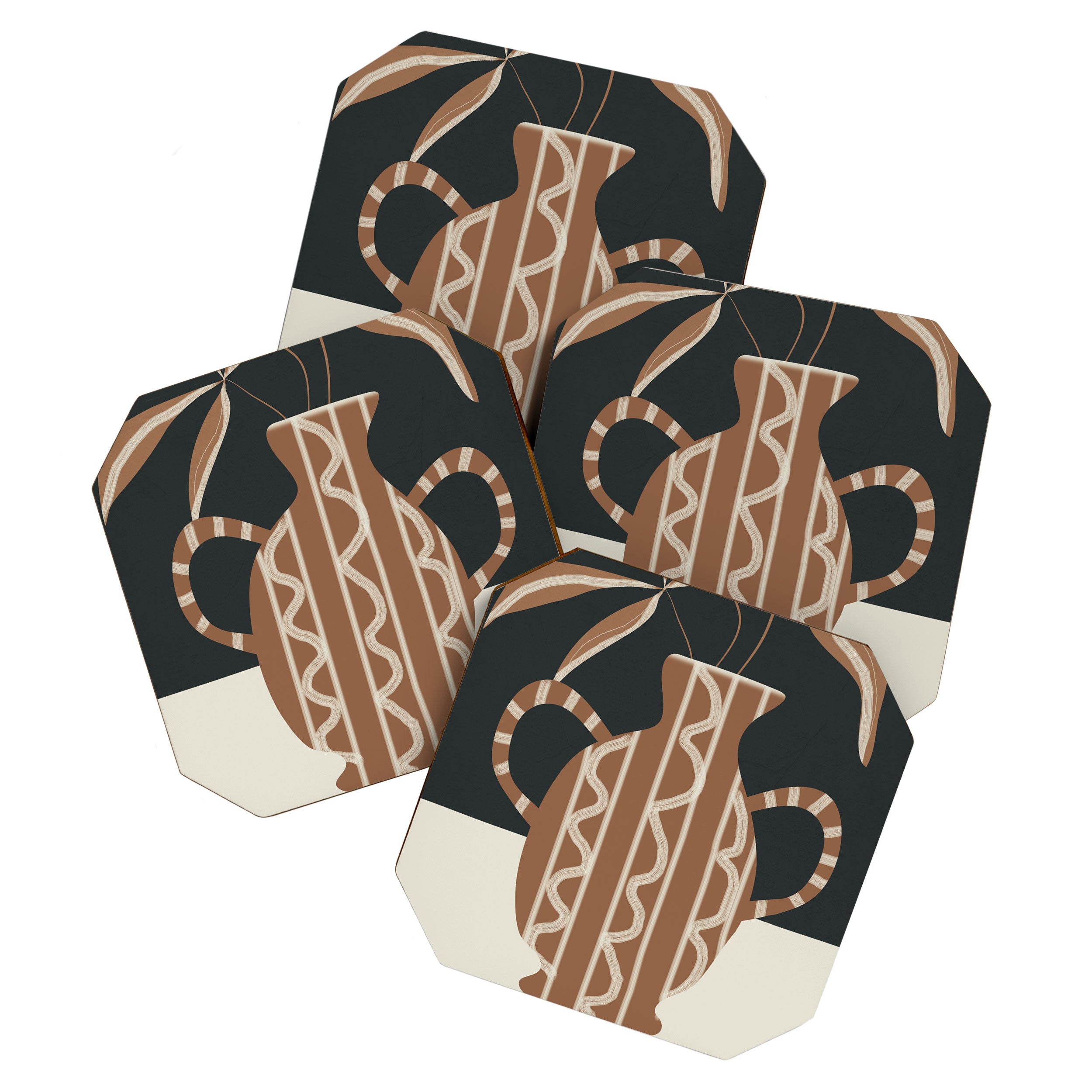 Minimalist Flora 1 Coaster Gallery Image 1